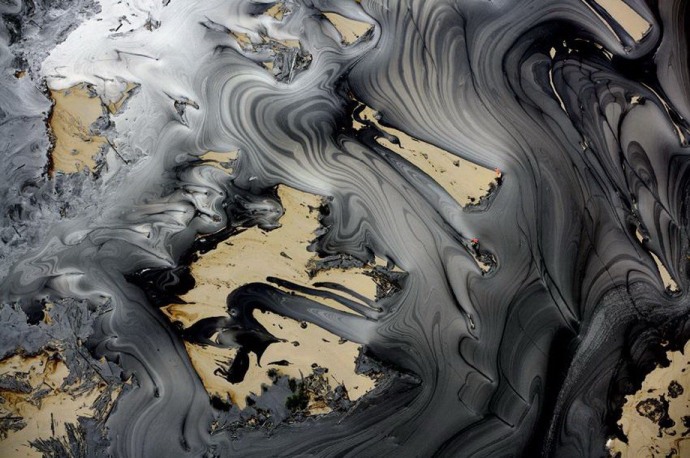 Нефтеносная пустыня Athabasca в Канаде