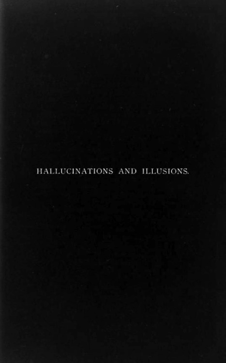 hallucinations and illusions