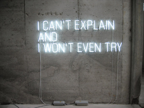 i cant explain and wont even try