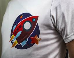 t-shirt rocket design