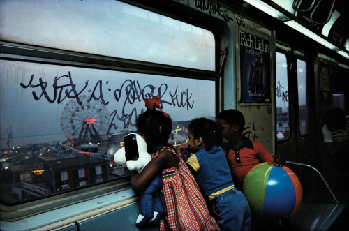 USA. New York City. 1980. Subway.