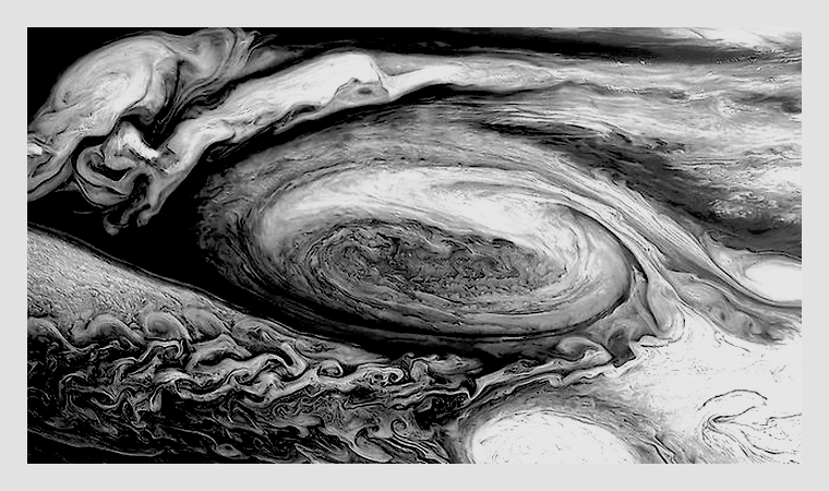 Jupiter’s surface looks like it came from a dream