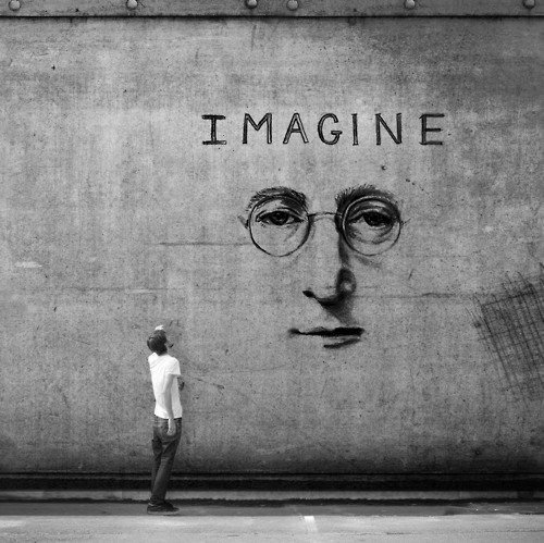 imagine all the people