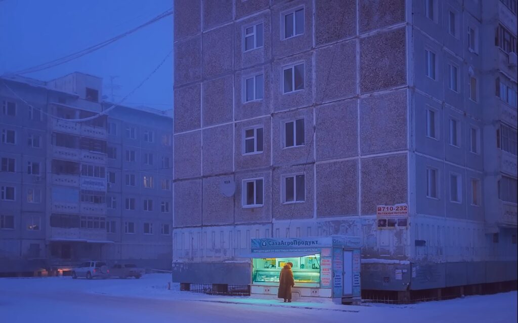 Russian winter city