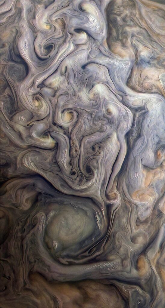 Jupiter closeup
