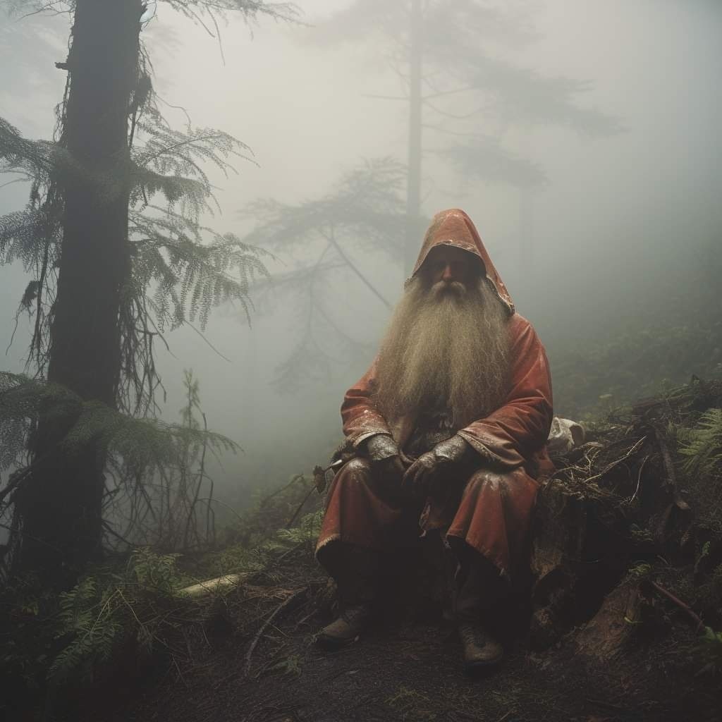 forest magician old man