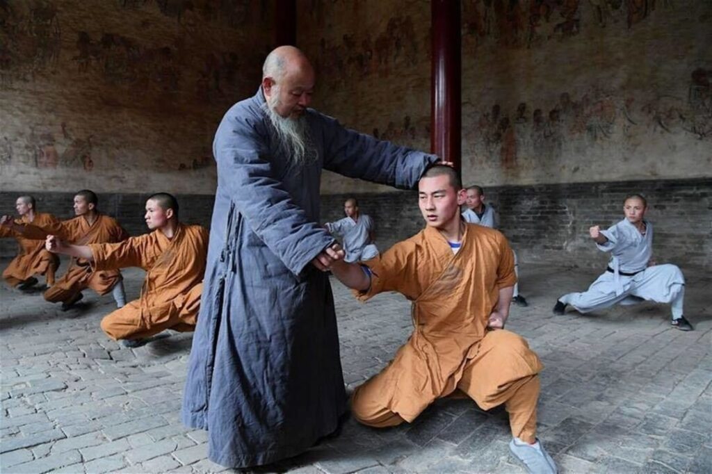 kung fu warriors training