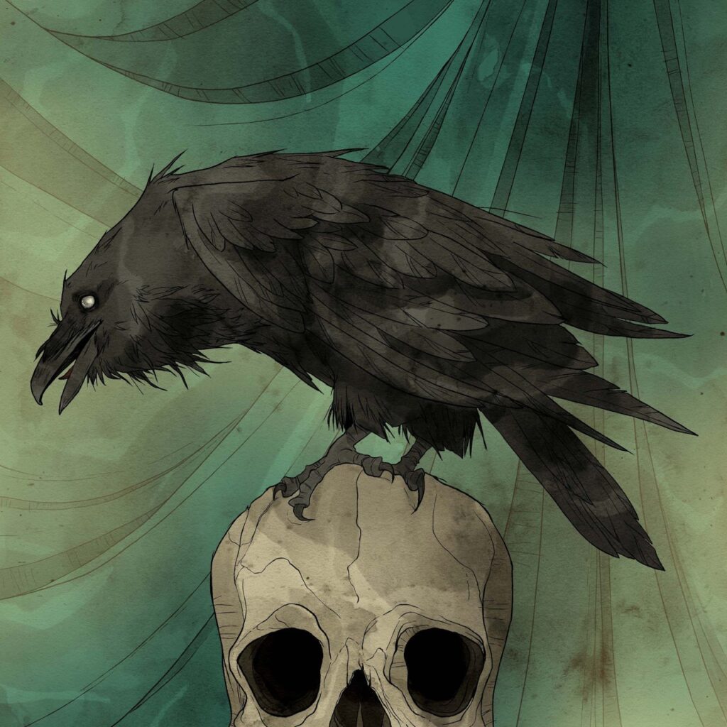 raven and scull